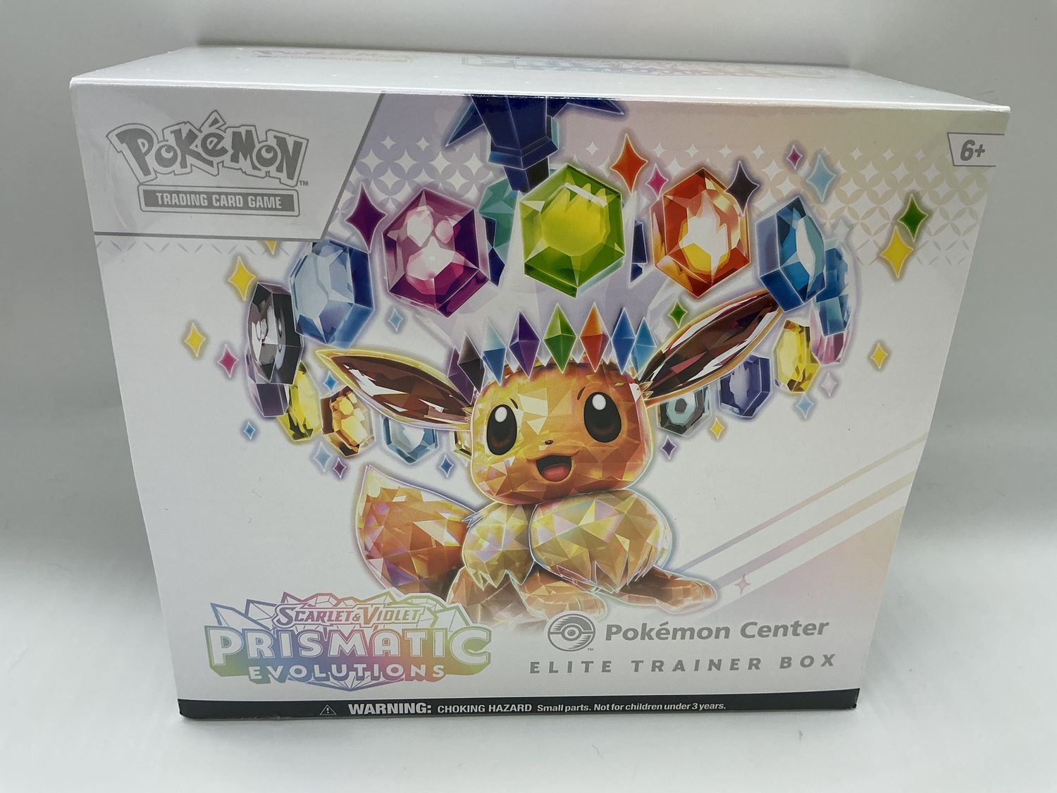 Pokémon TCG: Scarlet &amp; Violet – Prismatic Evolutions Pokémon Center Elite Trainer Box (ETB)