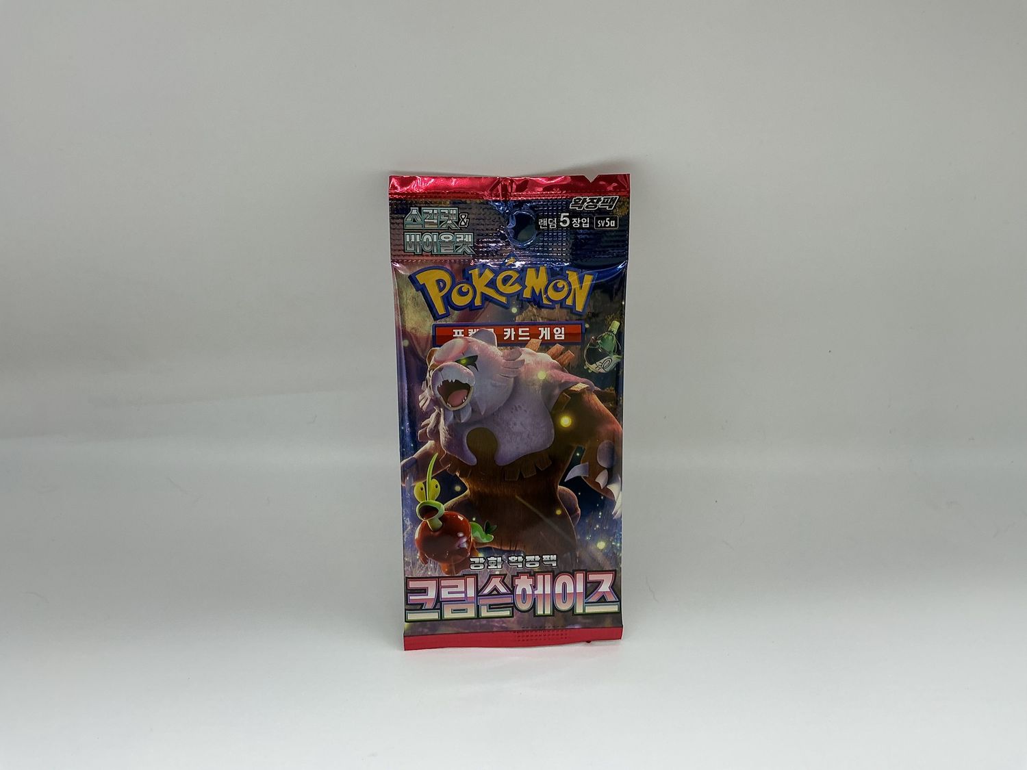 Pokémon TCG – Crimson Haze Booster Pack (Korean) – Sealed