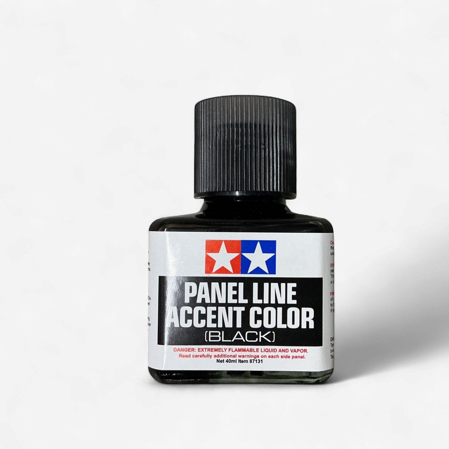 Tamiya Panel Line Accent Color – Black (40 ml)