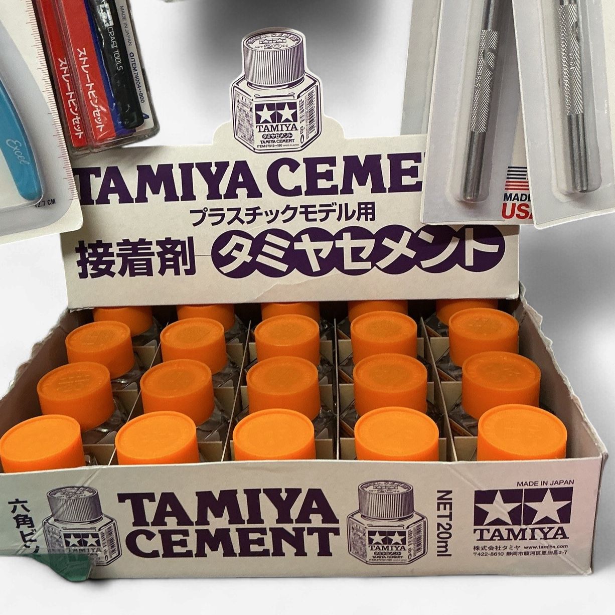 Tamiya Plastic Cement — 20 ml Bottle