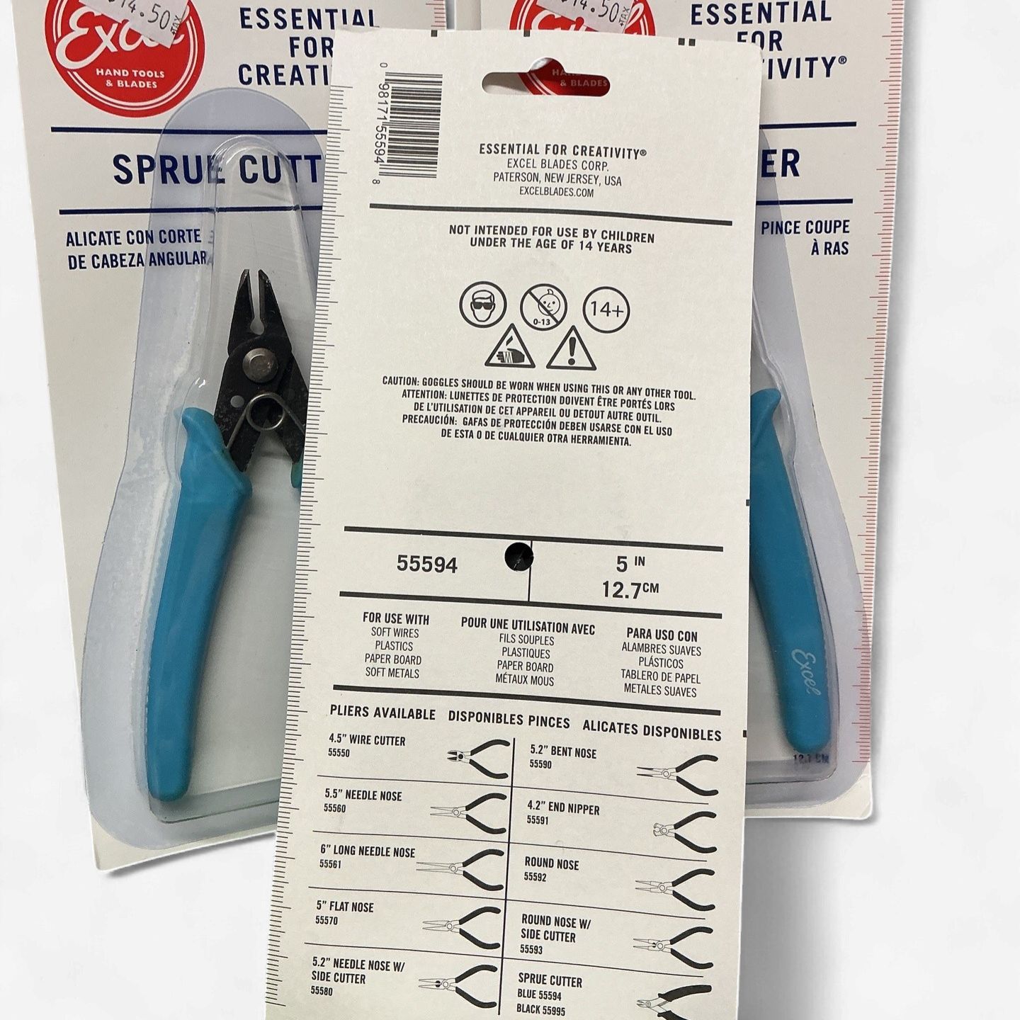 Excel Sprue Cutter – Precision Hobby Tool (Blue)