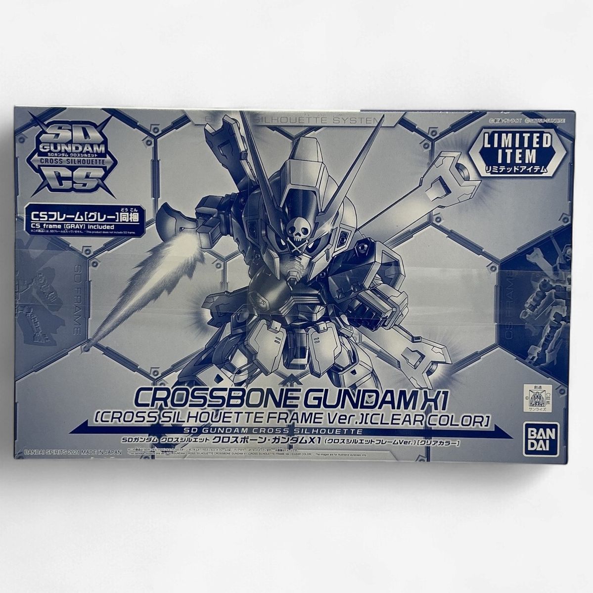 SD Gundam Cross Silhouette Crossbone Gundam X1 – Clear Color (Limited Item)