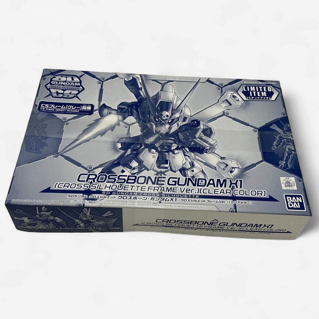 SD Gundam Cross Silhouette Crossbone Gundam X1 – Clear Color (Limited Item)