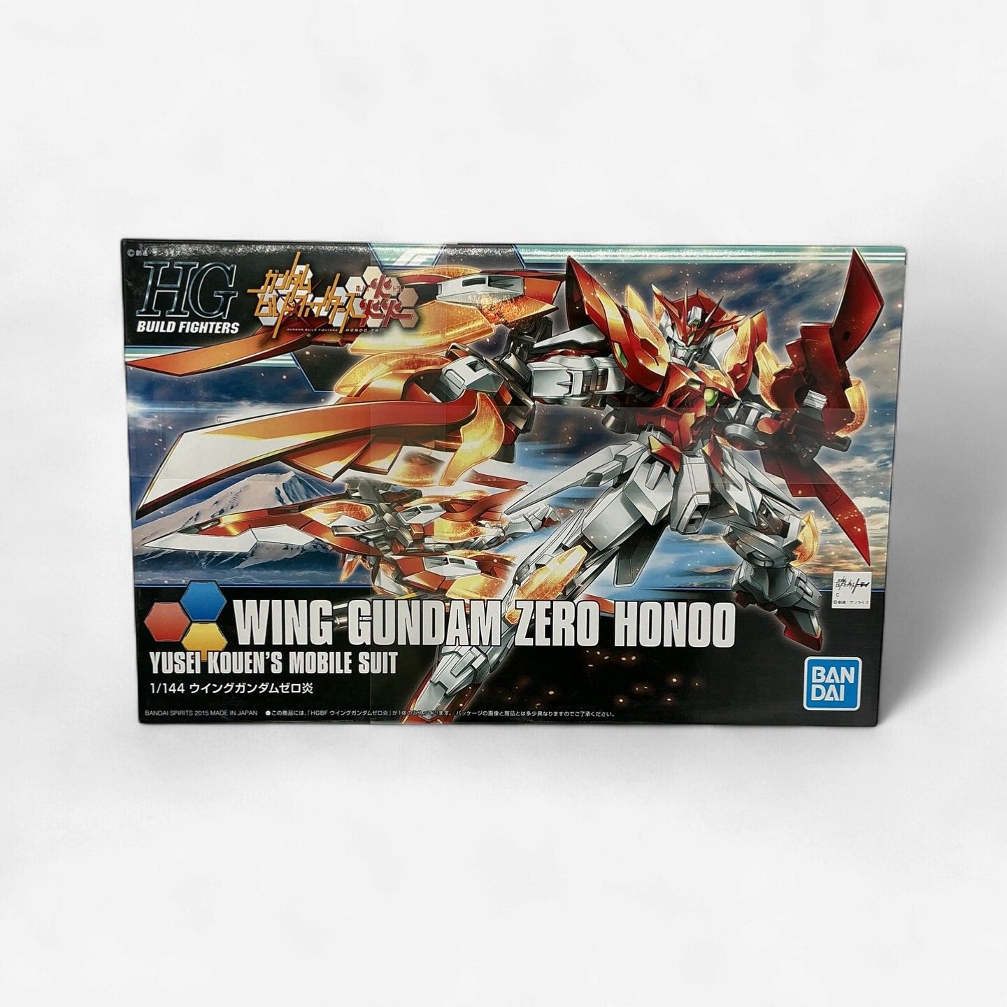 HG Build Fighters Wing Gundam Zero Honoo 1/144 – Yusei Kouen Custom