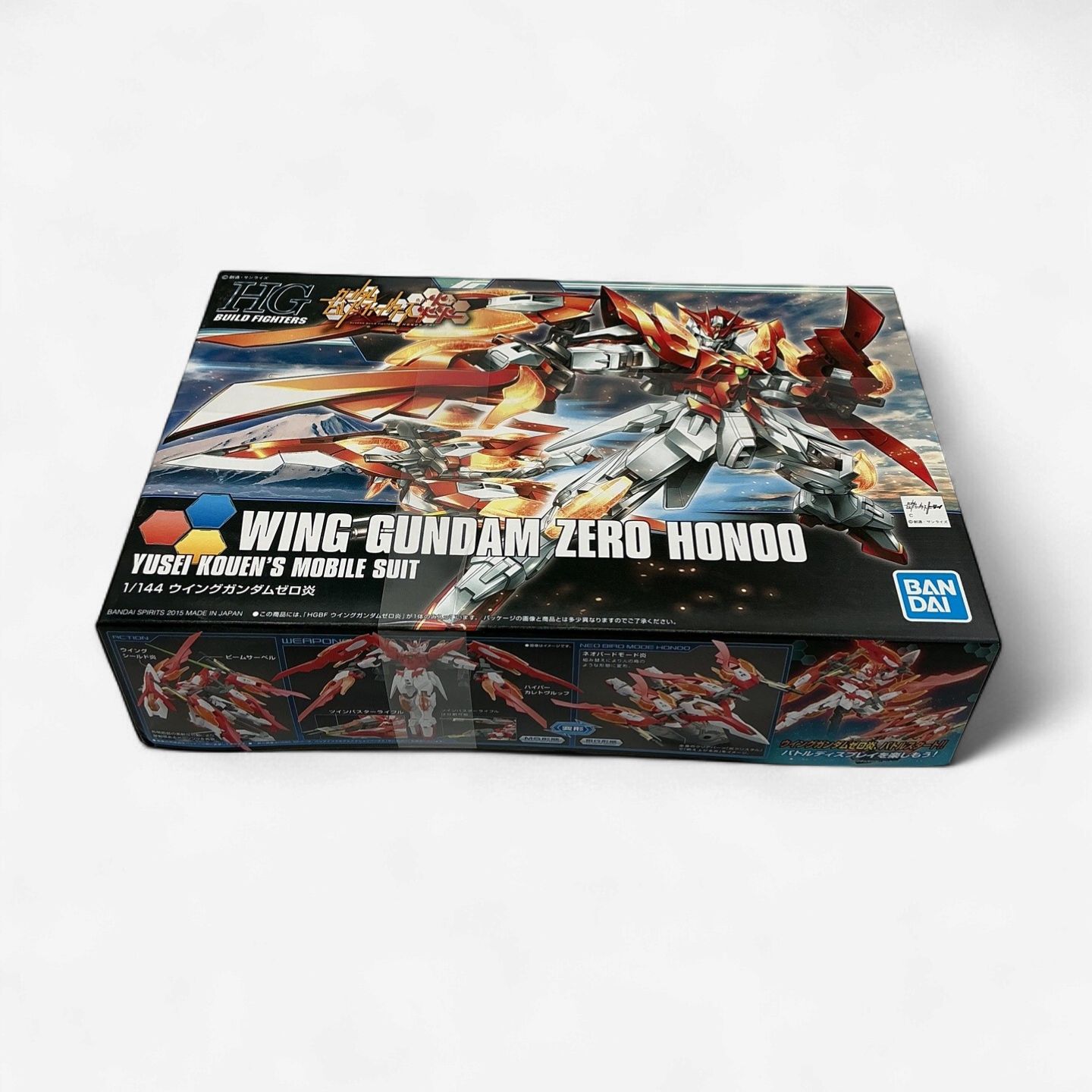 HG Build Fighters Wing Gundam Zero Honoo 1/144 – Yusei Kouen Custom