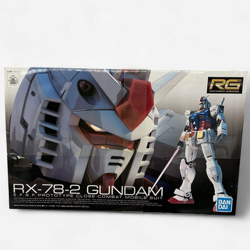 Bandai RG 1/144 RX-78-2 Gundam – Real Grade (RG) Plastic Model Kit