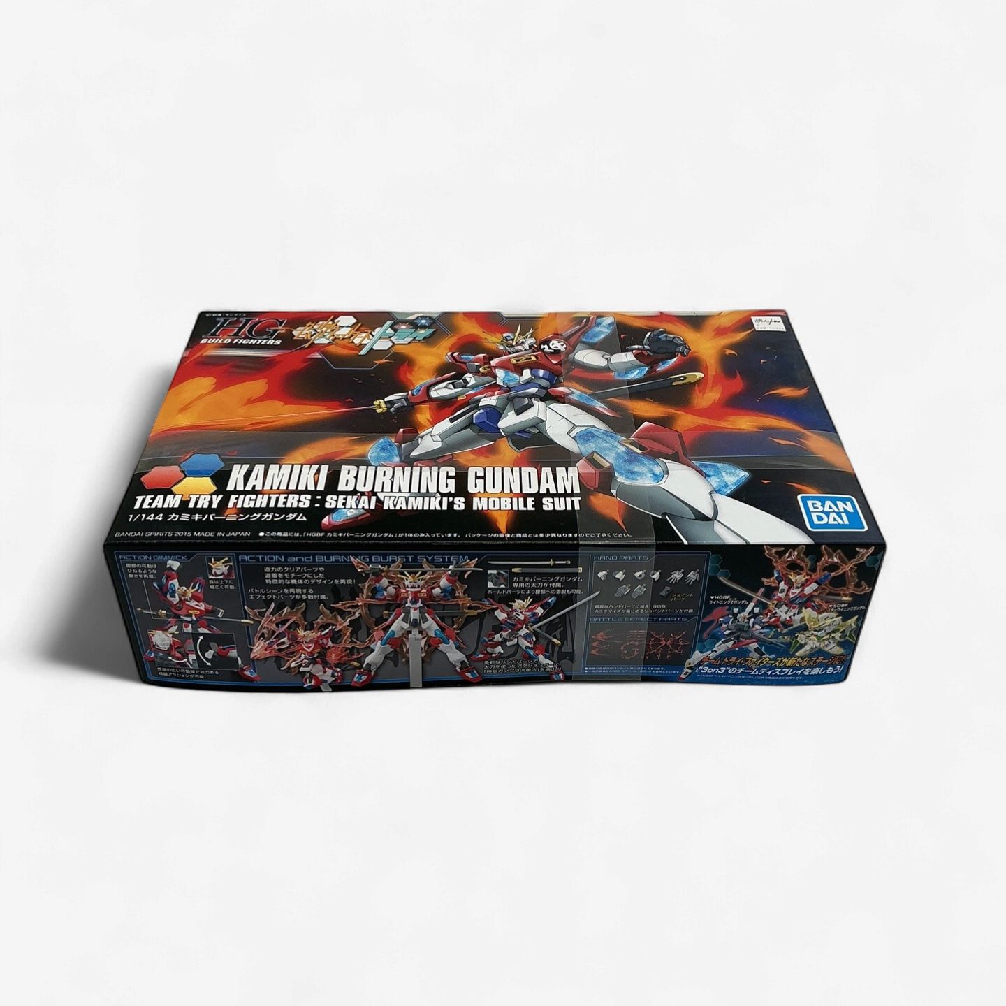 HG 1/144 Kamiki Burning Gundam – Build Fighters