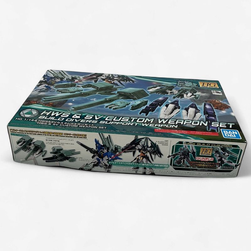 Bandai HG Build Custom HWS &amp; SV Custom Weapon Set – Build Divers Support Weapon (1/144)