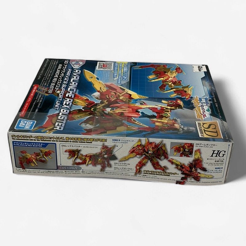 SD Gundam Build Divers Re:RISE – Avalanche Rex Buster (Parviz’s Support Unit)