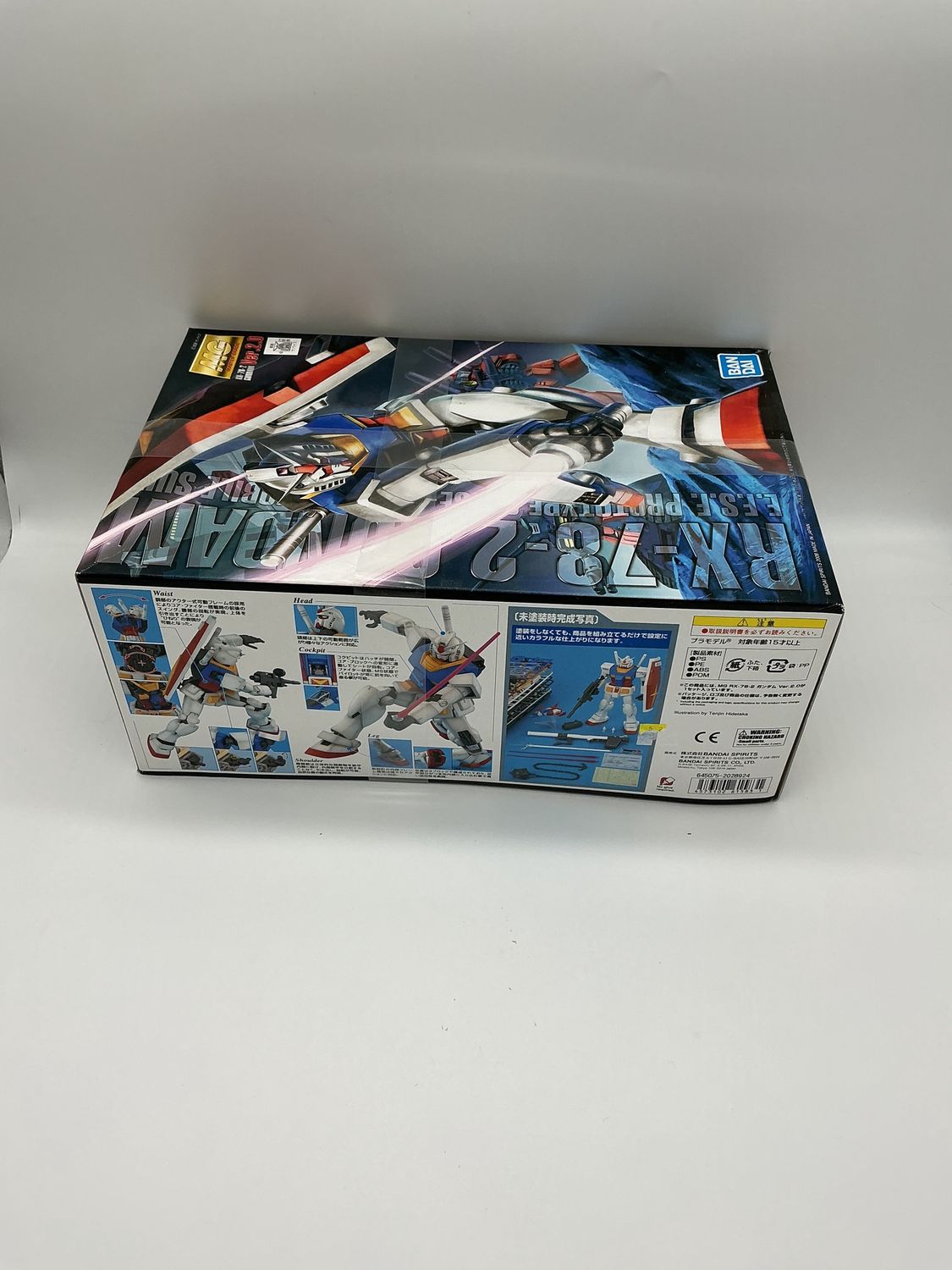 MG 1/100 RX-78-2 Gundam Ver. 2.0 Model Kit – Bandai Master Grade