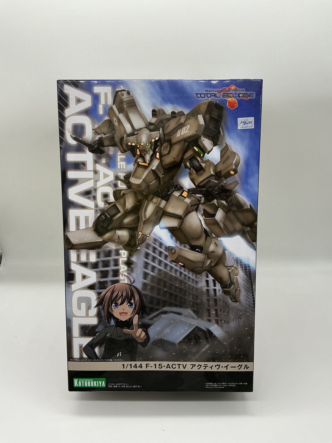 Kotobukiya 1/144 F-15 ACTV Active Eagle – Full Action Plastic Model Kit