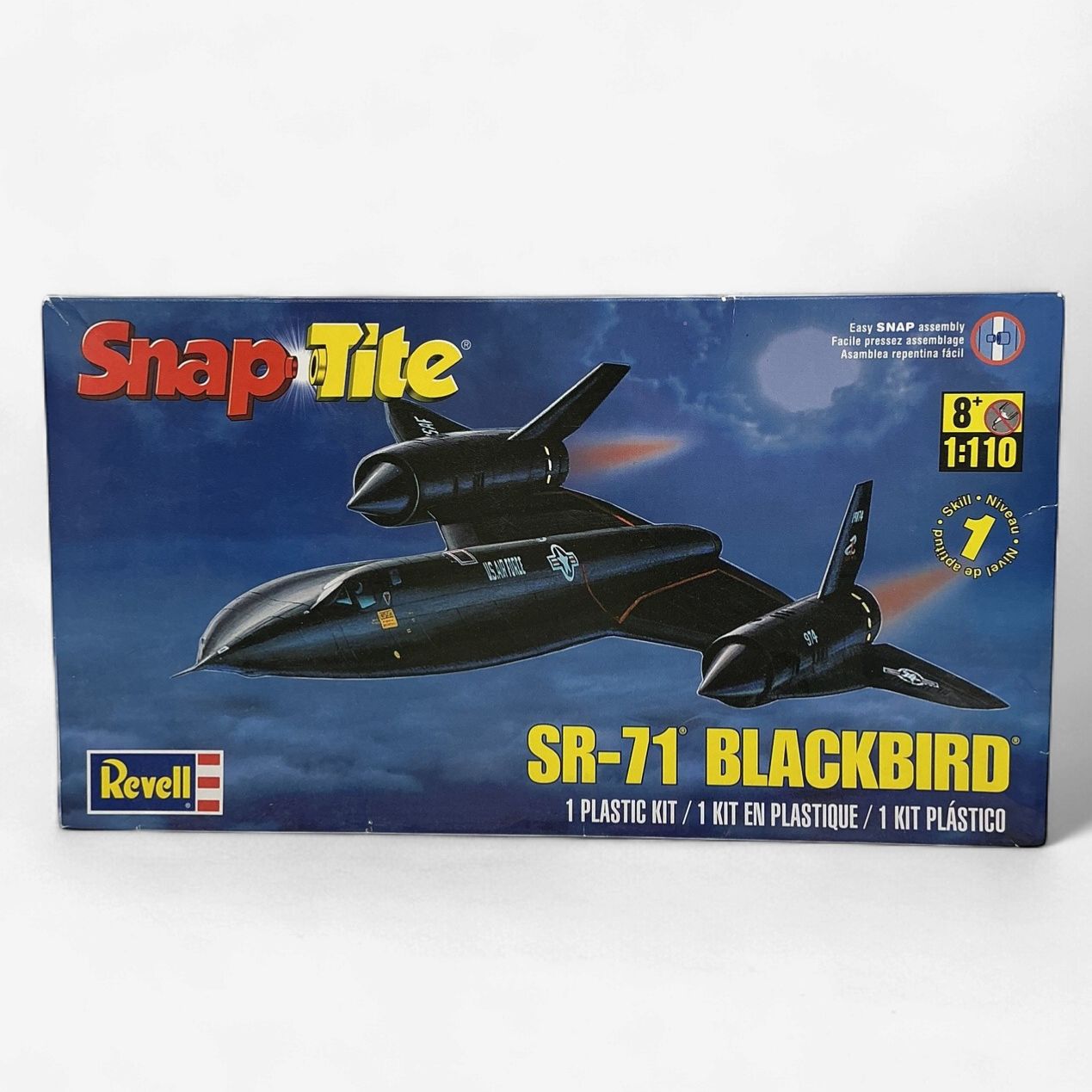 Revell SnapTite SR-71 Blackbird – 1:110 Scale Model Kit