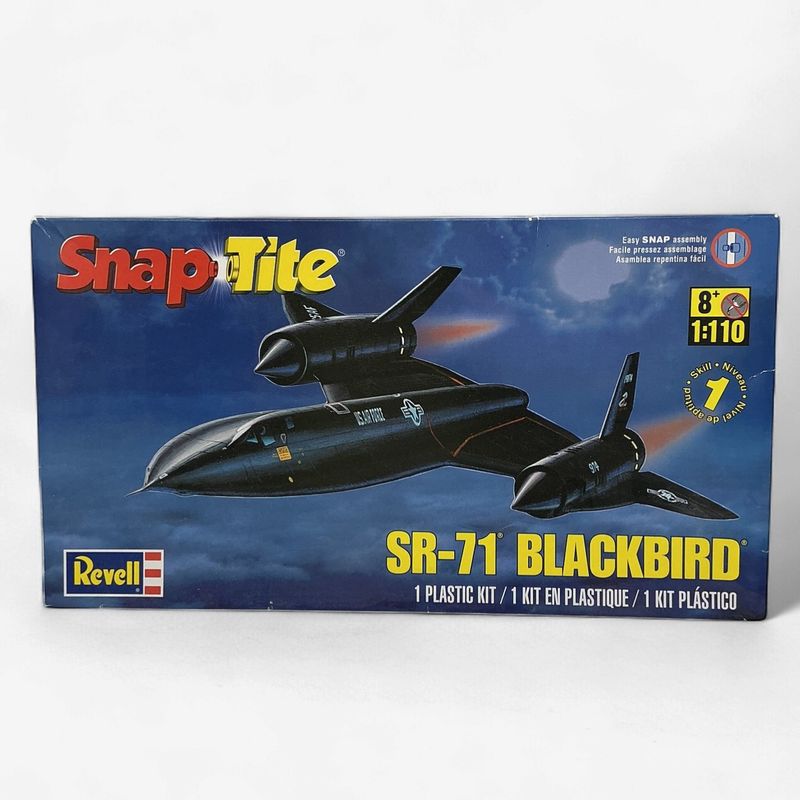 Revell SnapTite SR-71 Blackbird – 1:110 Scale Model Kit