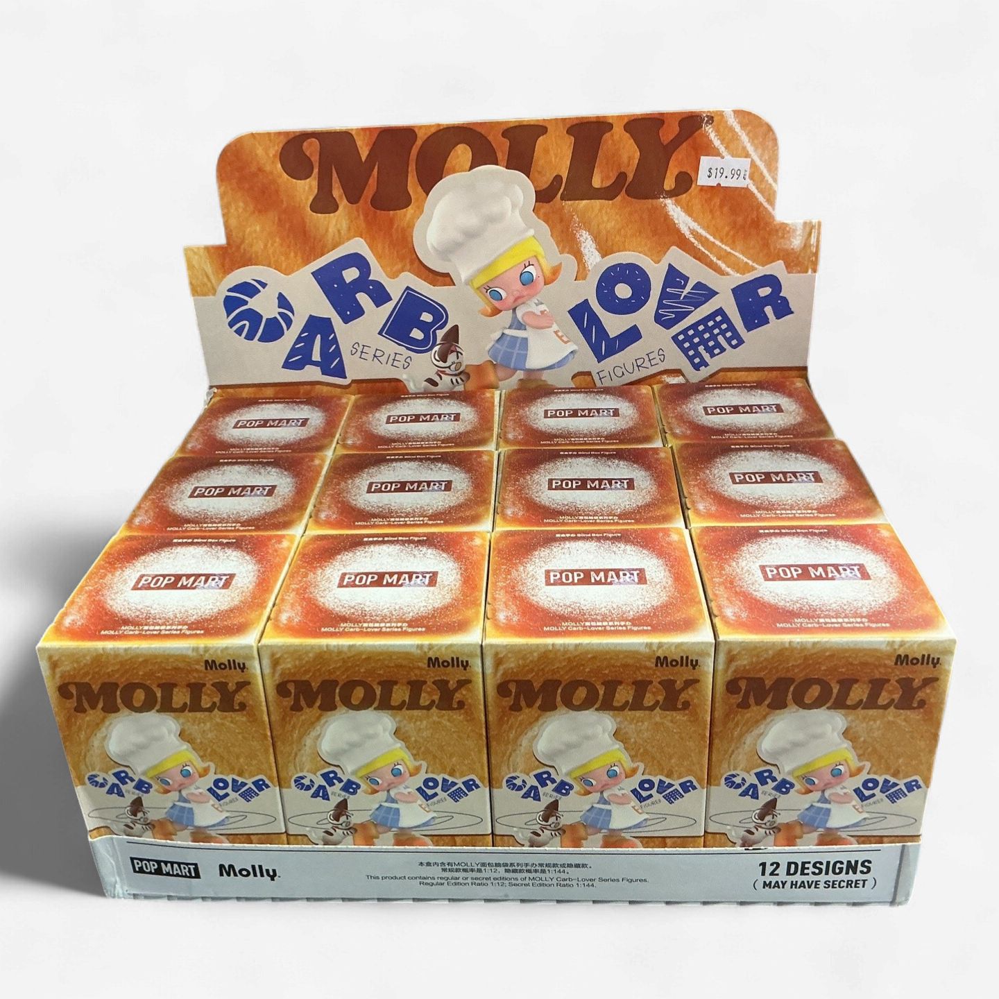 POP MART Molly – Carb Lover Series Designer Figure (Blind Box SINGLE)