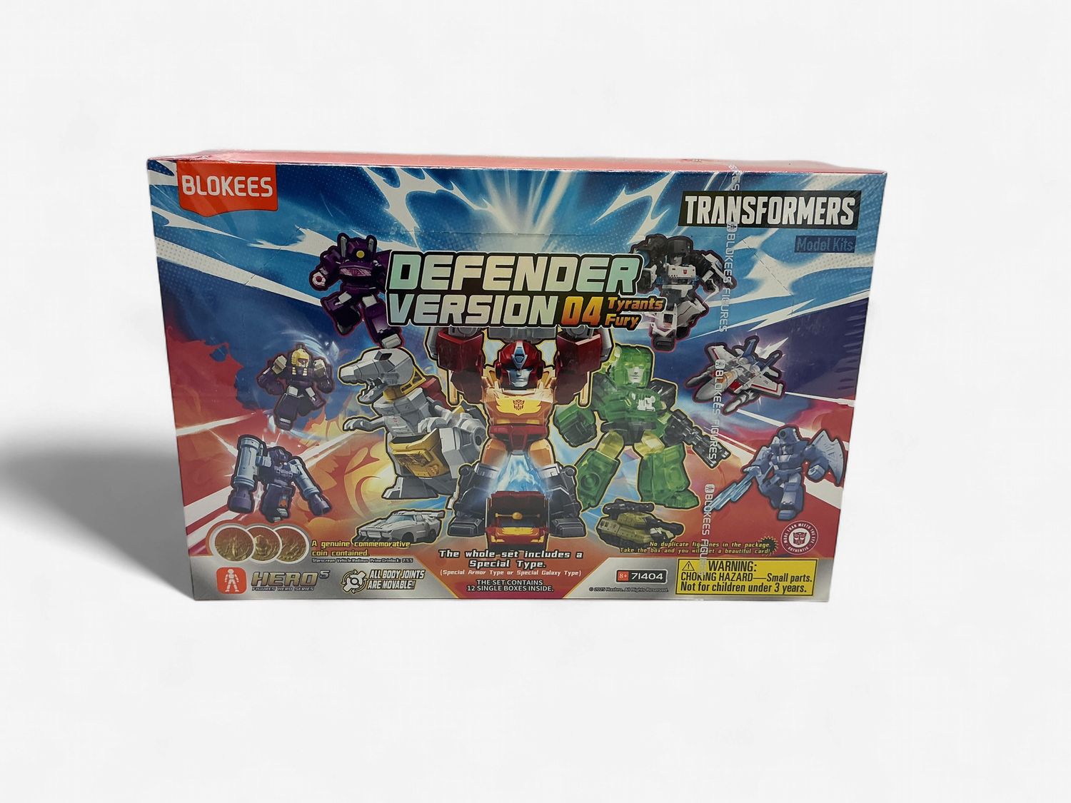 Transformers Defender Version Wave 4 Tyrants Fury Mini Model Kit-SINGLE