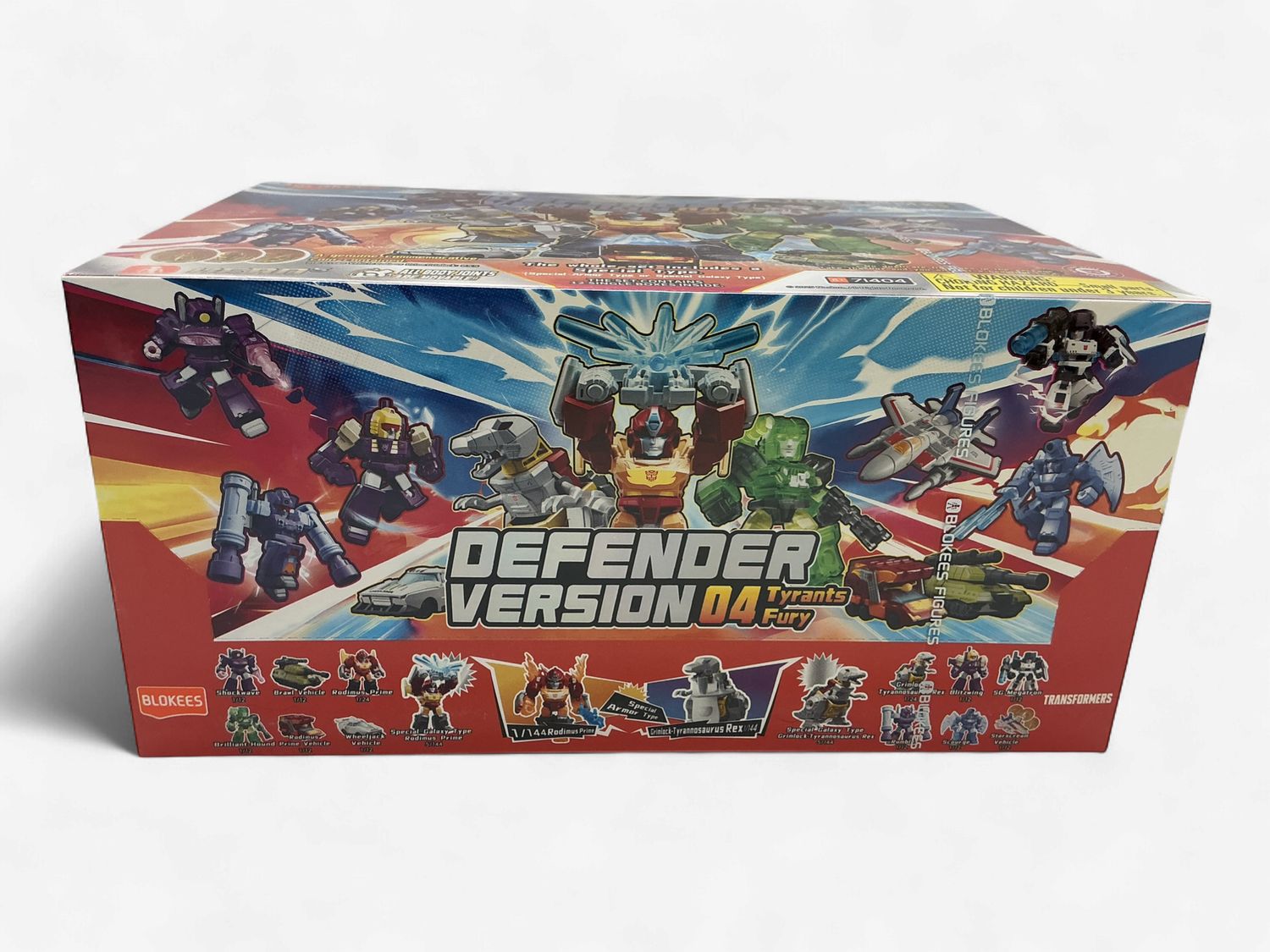 Transformers Defender Version Wave 4 Tyrants Fury Mini Model Kit-SINGLE