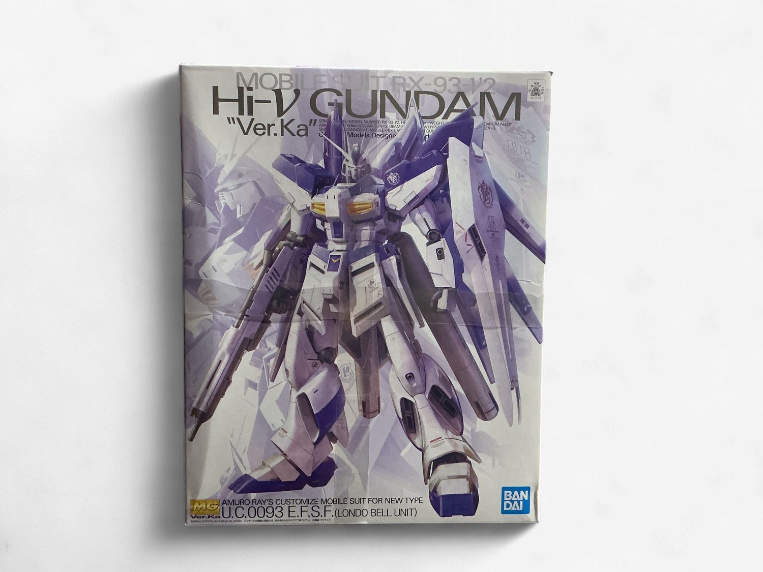 MG 1/100 Hi-Nu Gundam Ver.Ka – Bandai