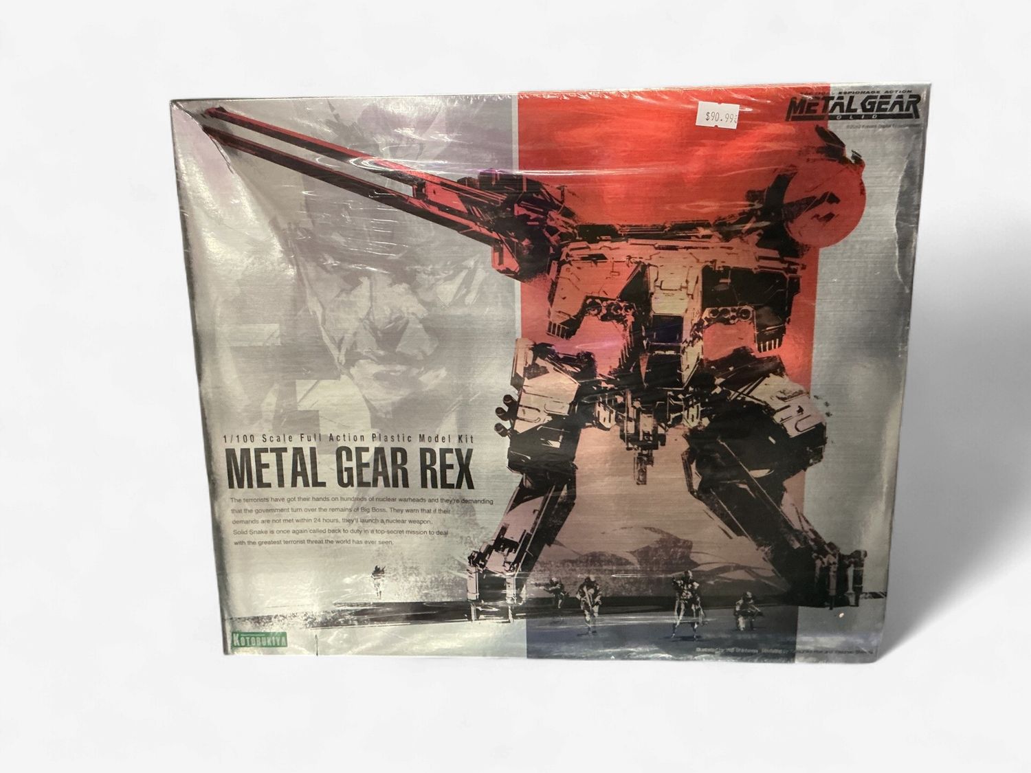Metal Gear Rex 1/100 Scale Full Action Plastic Model Kit – Kotobukiya