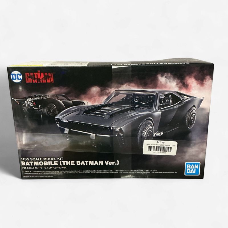 Batmobile (The Batman Version) 1/35 Scale Model Kit – Bandai