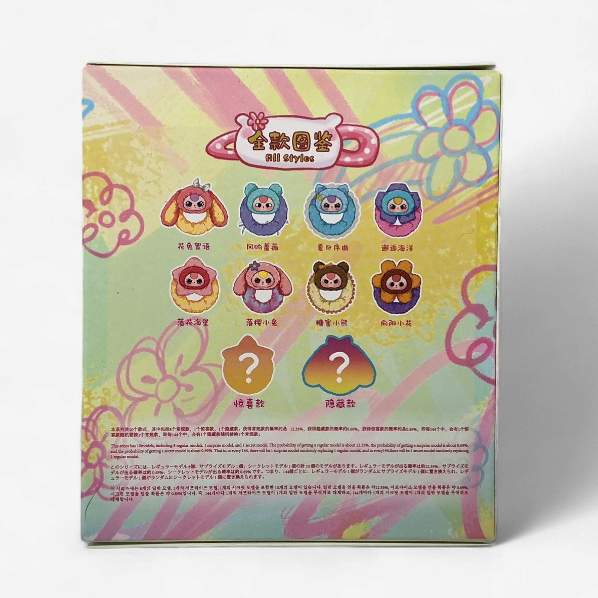 Baby Three Mengmeng Hair Tie Blind Box (single)