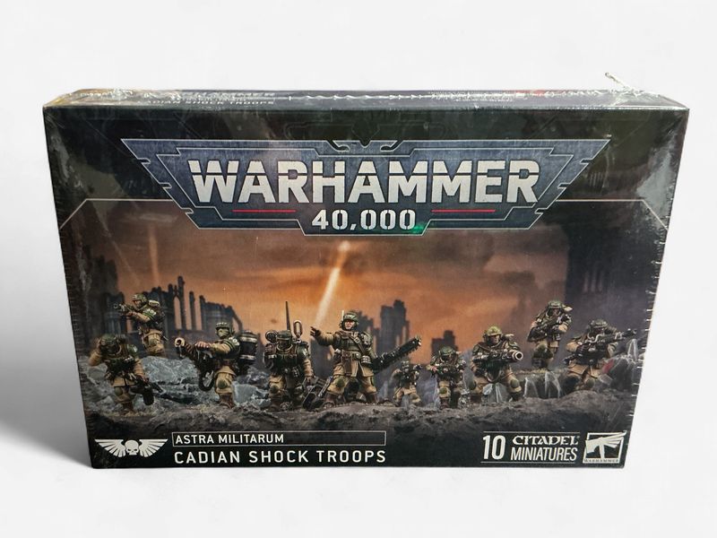 Warhammer 40,000: Astra Militarum – Cadian Shock Troops