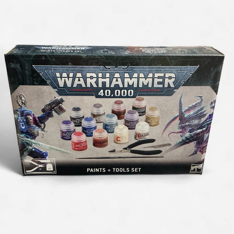 Warhammer 40K Paint + Tool Set