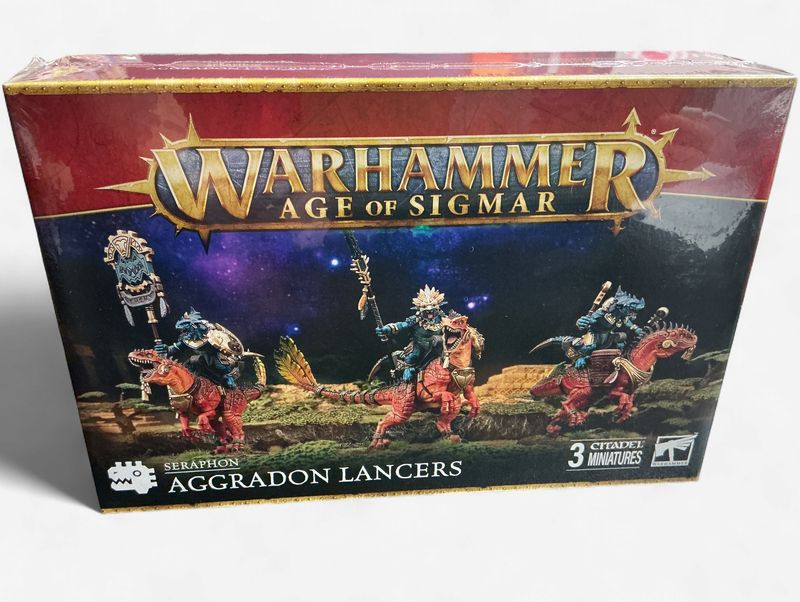 Warhammer Age of Sigmar: Seraphon – Aggradon Lancers
