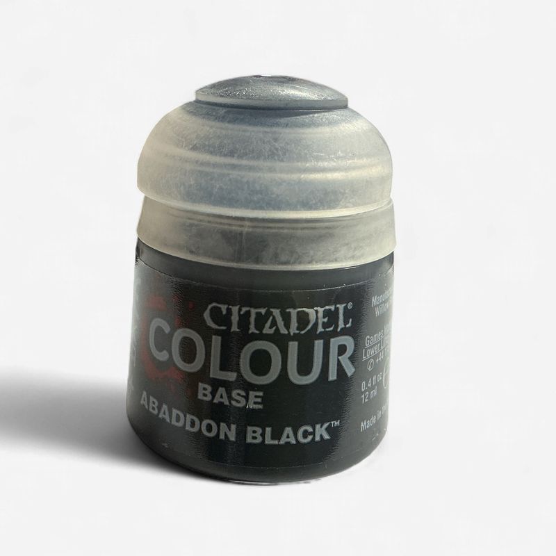 Citadel Colour – Abaddon Black (Base Paint)