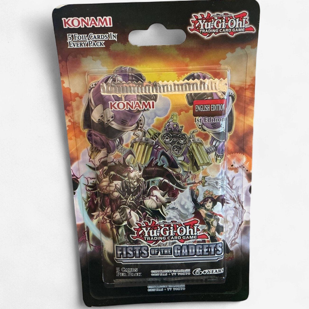 Yu-Gi-Oh TCG Booster blisters