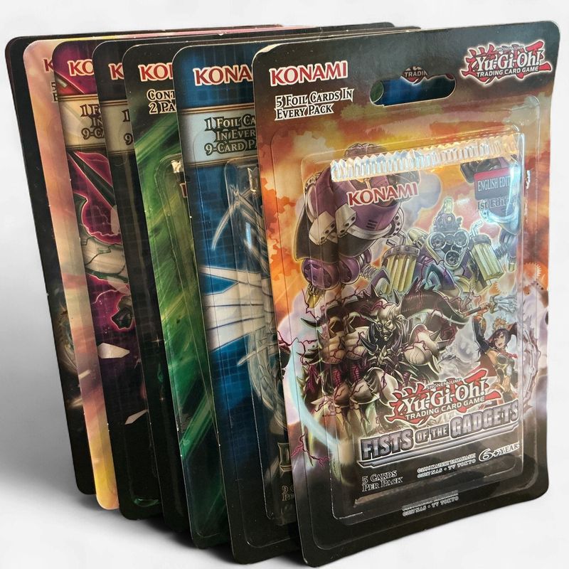 Yu-Gi-Oh TCG Booster blisters