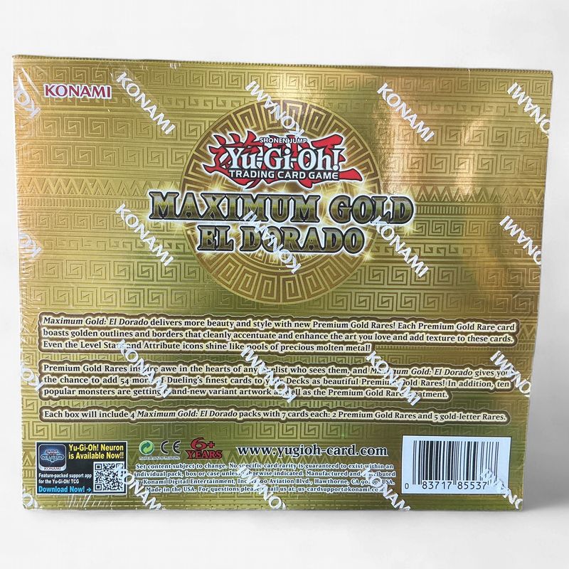 Yu-Gi-Oh TCG Maximum Gold El Dorado