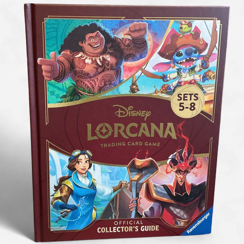 Disney Lorcana TCG: Official Collector's Guide Book (Sets 5-8)