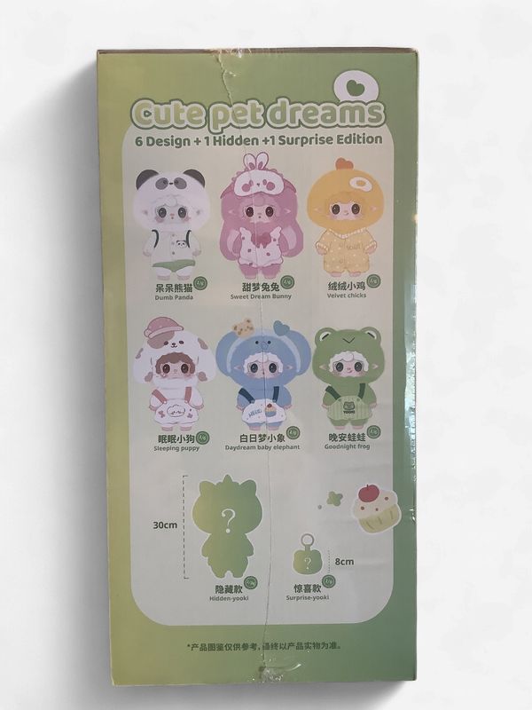 YOOKI Cute Pet Dreams 400% Plush Blind Box