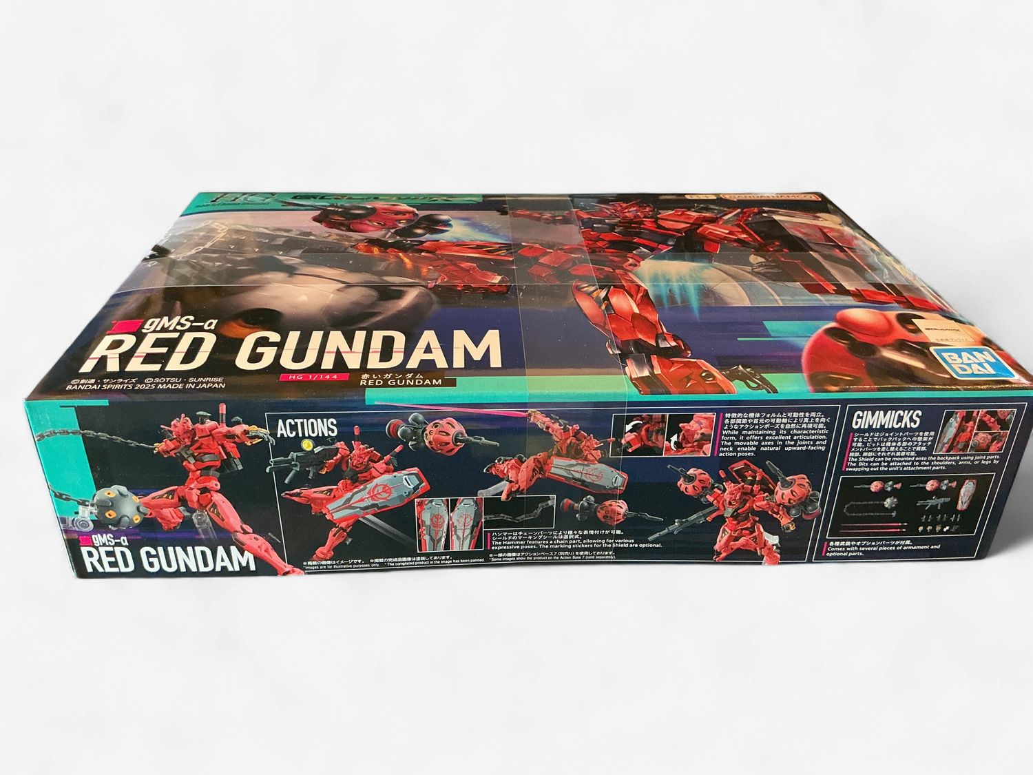 HG 1/144 Red Gundam Model Kit
