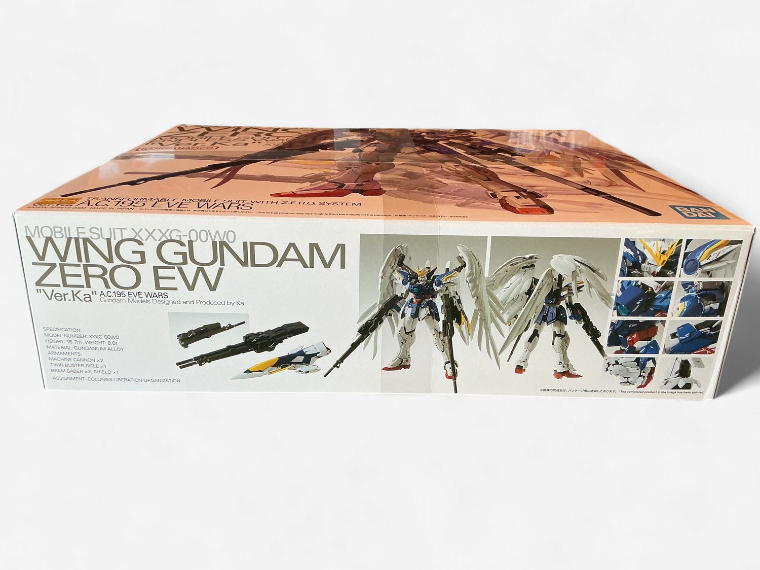 MG 1/100 Wing Gundam Zero EW Ver.Ka Model Kit