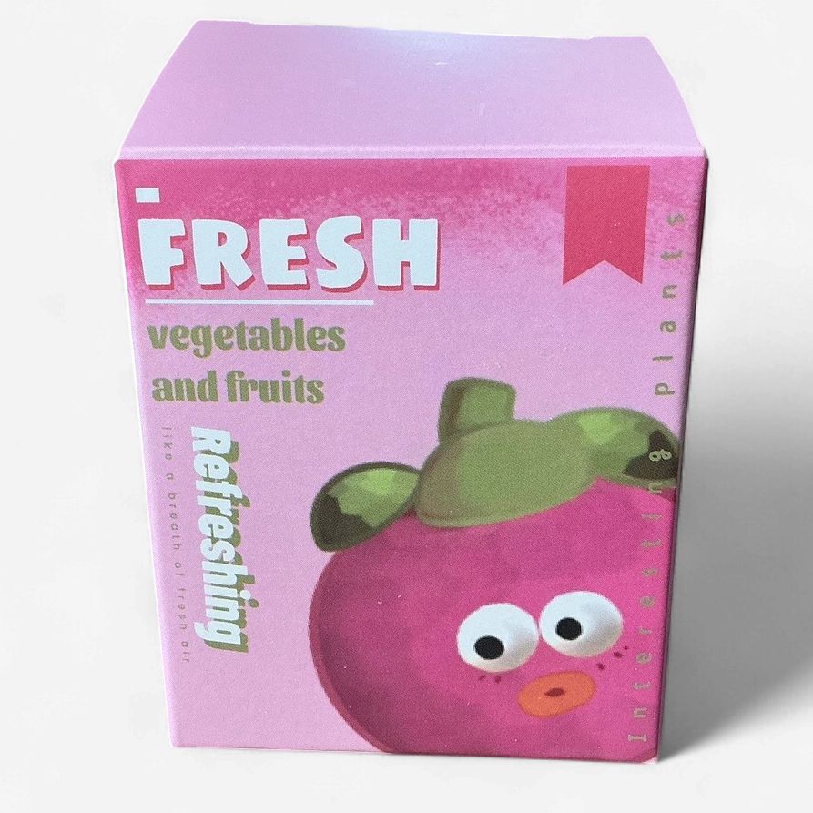 BAIMAO Fresh Vegetables &amp; Fruits Blind Box, Type: Strawberry