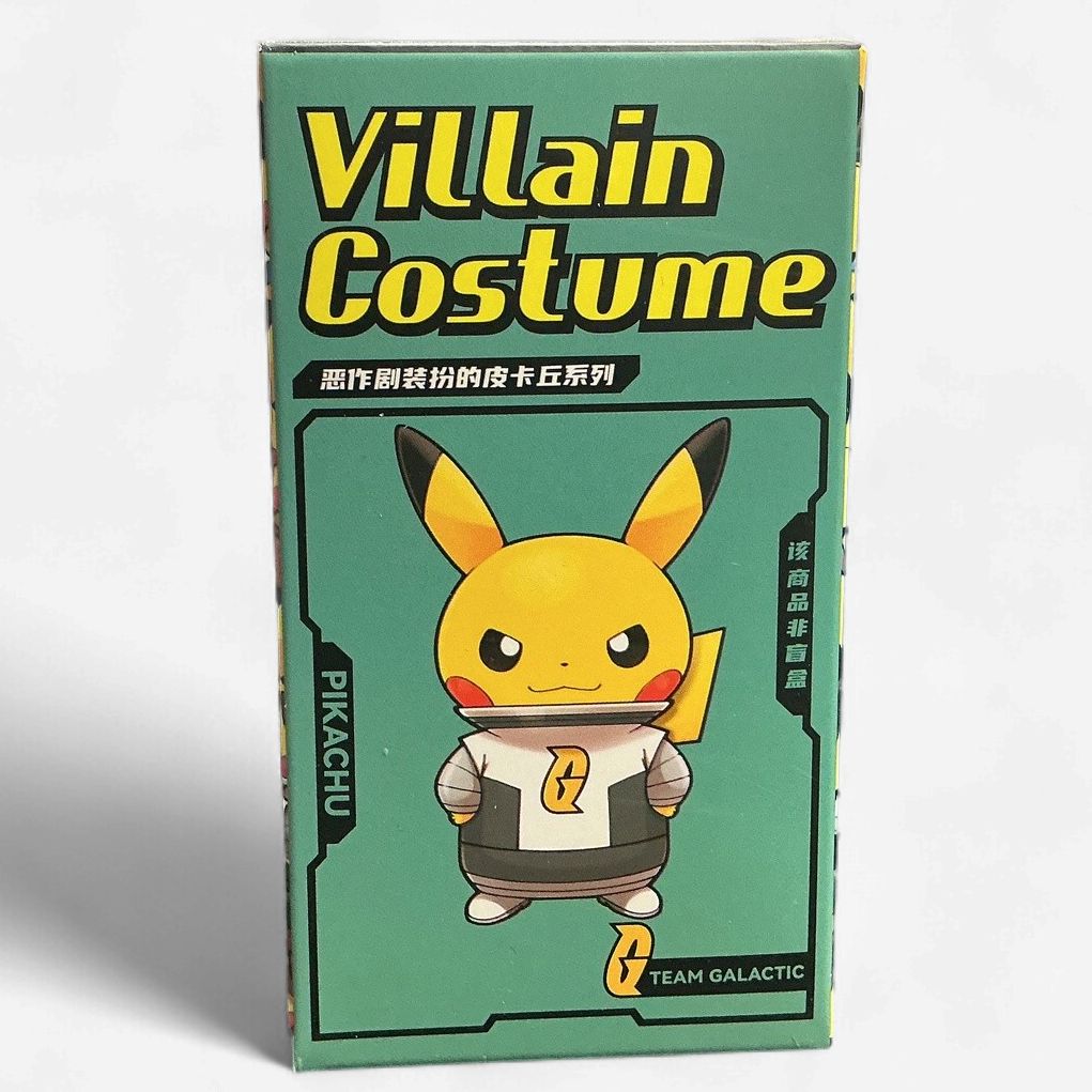 Pokémon Villain Costume Pikachu Blind Box Figure