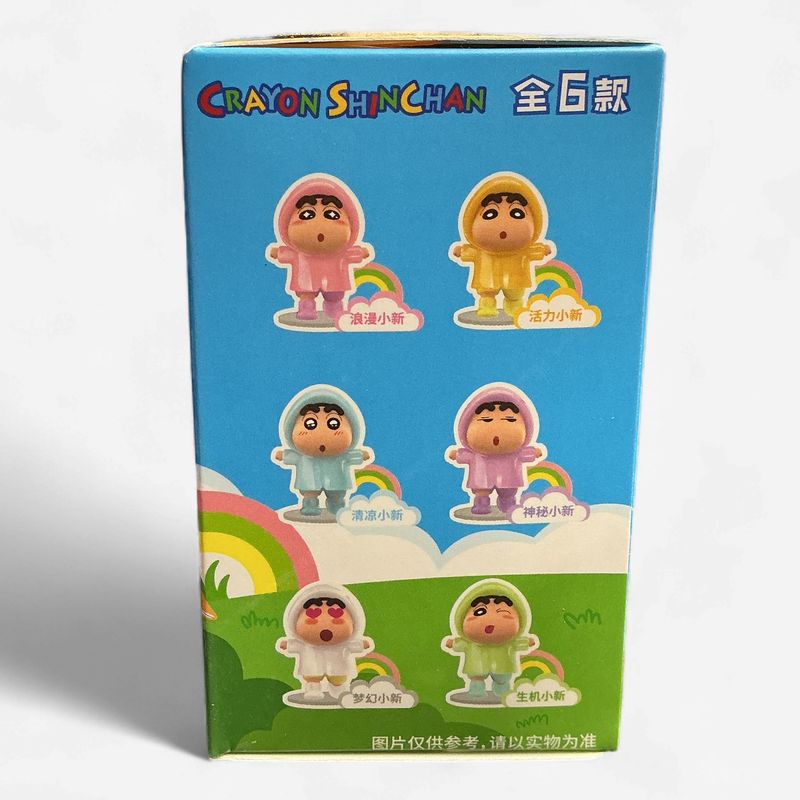 Crayon Shin Chan Raincoat Rainbow Series Blind Box