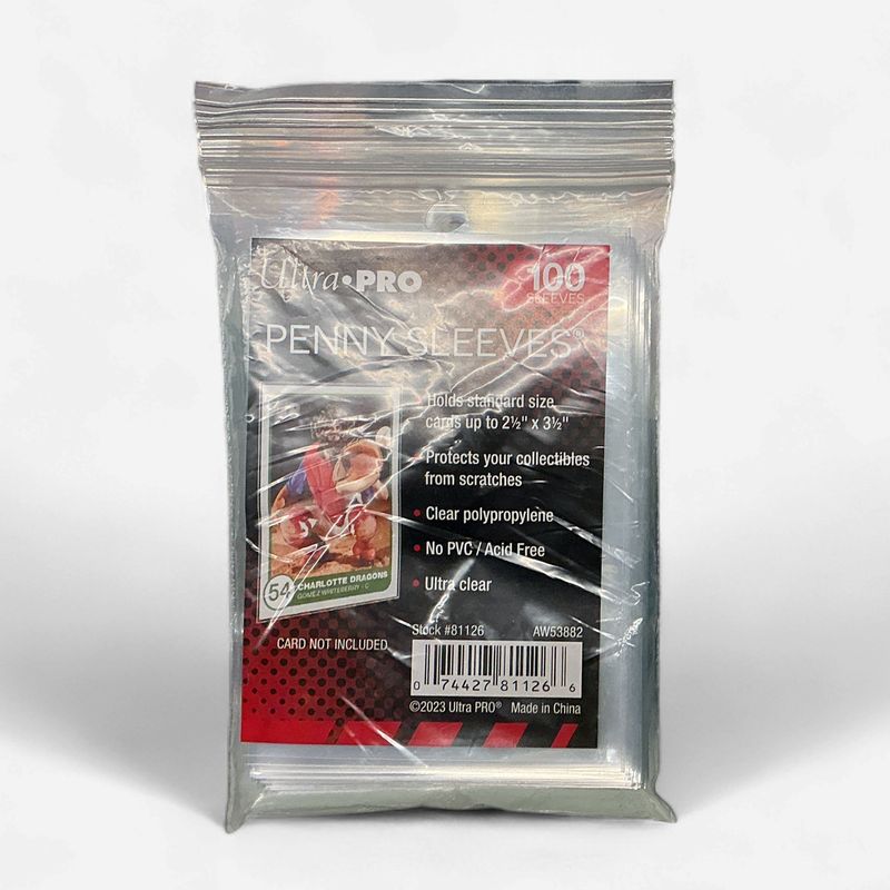 Ultra PRO Standard Soft Card Sleeves (Penny Sleeves) – 100ct