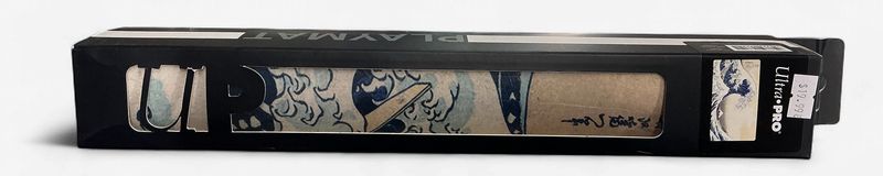 Ultra Pro Black Stitched Playmat The Great Wave of Kanagawa by Hokusai