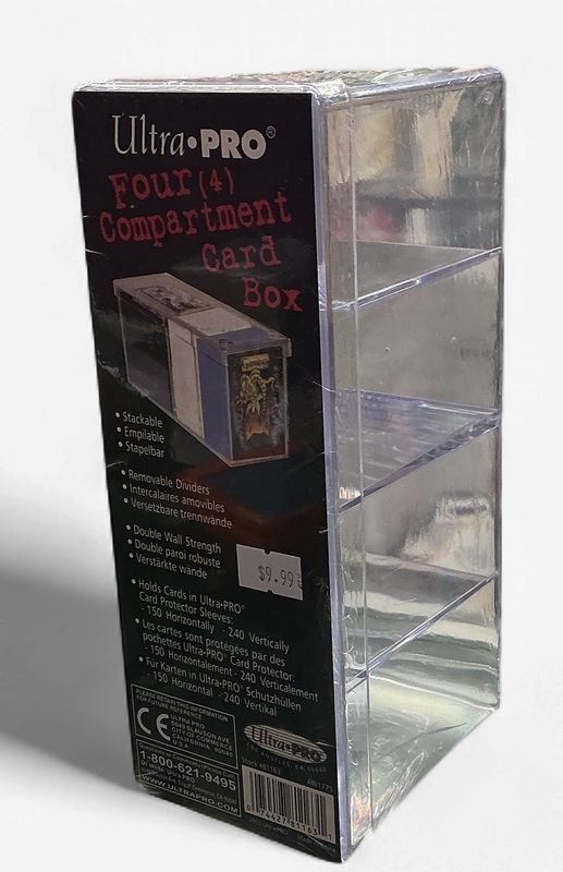 Ultra Pro: 4-Compartment Card Box