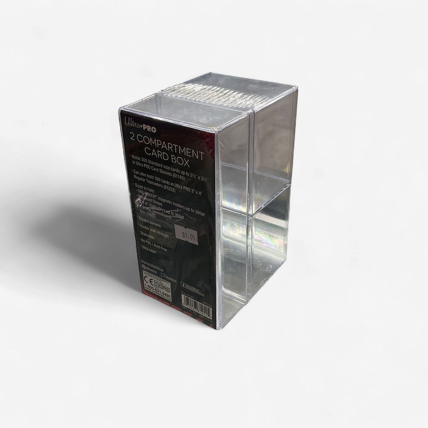 Ultra Pro: 2-Compartment Storage Box