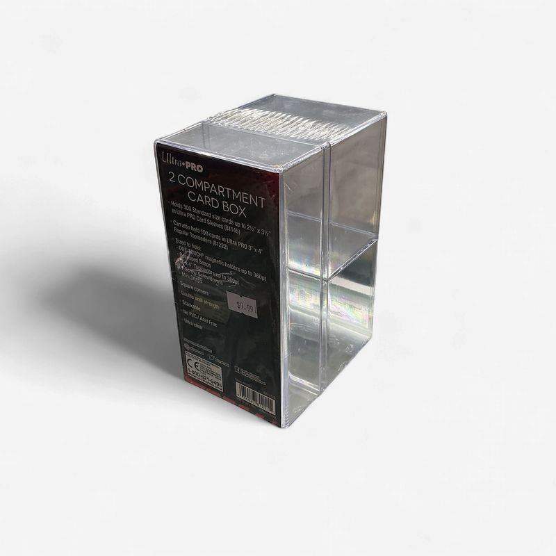 Ultra Pro: 2-Compartment Storage Box