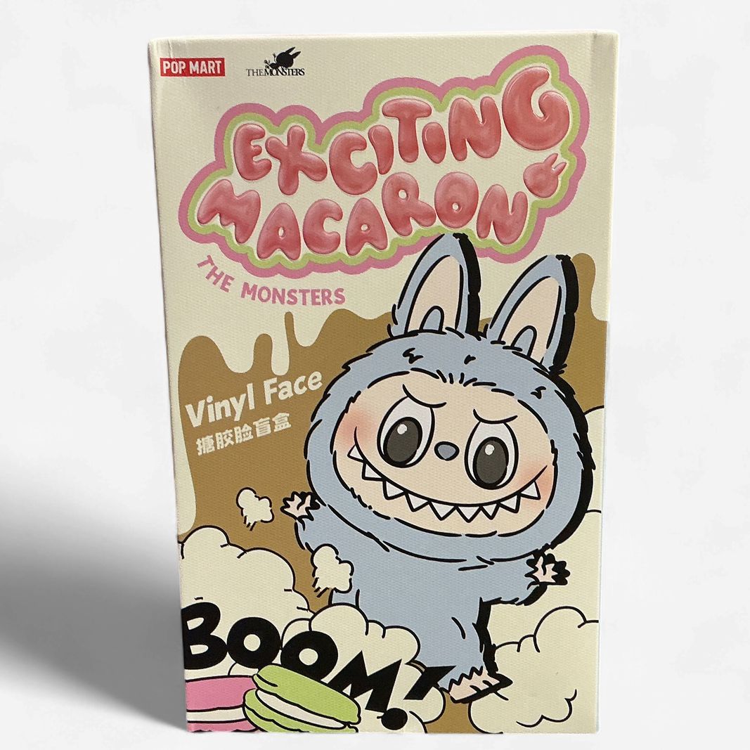 THE MONSTERS -LABUBU Exciting Macaron- Vinyl Face Pendant Blind Box