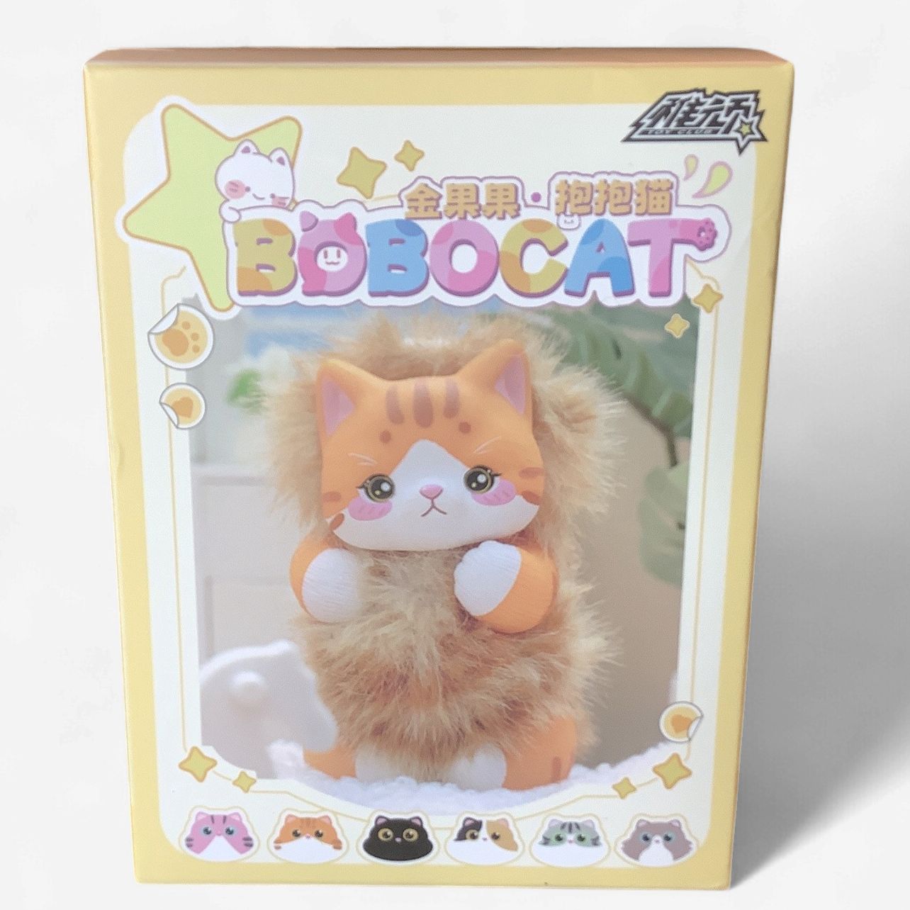 BOBOCAT Golden Fruit Hug Cat Series Blind Box