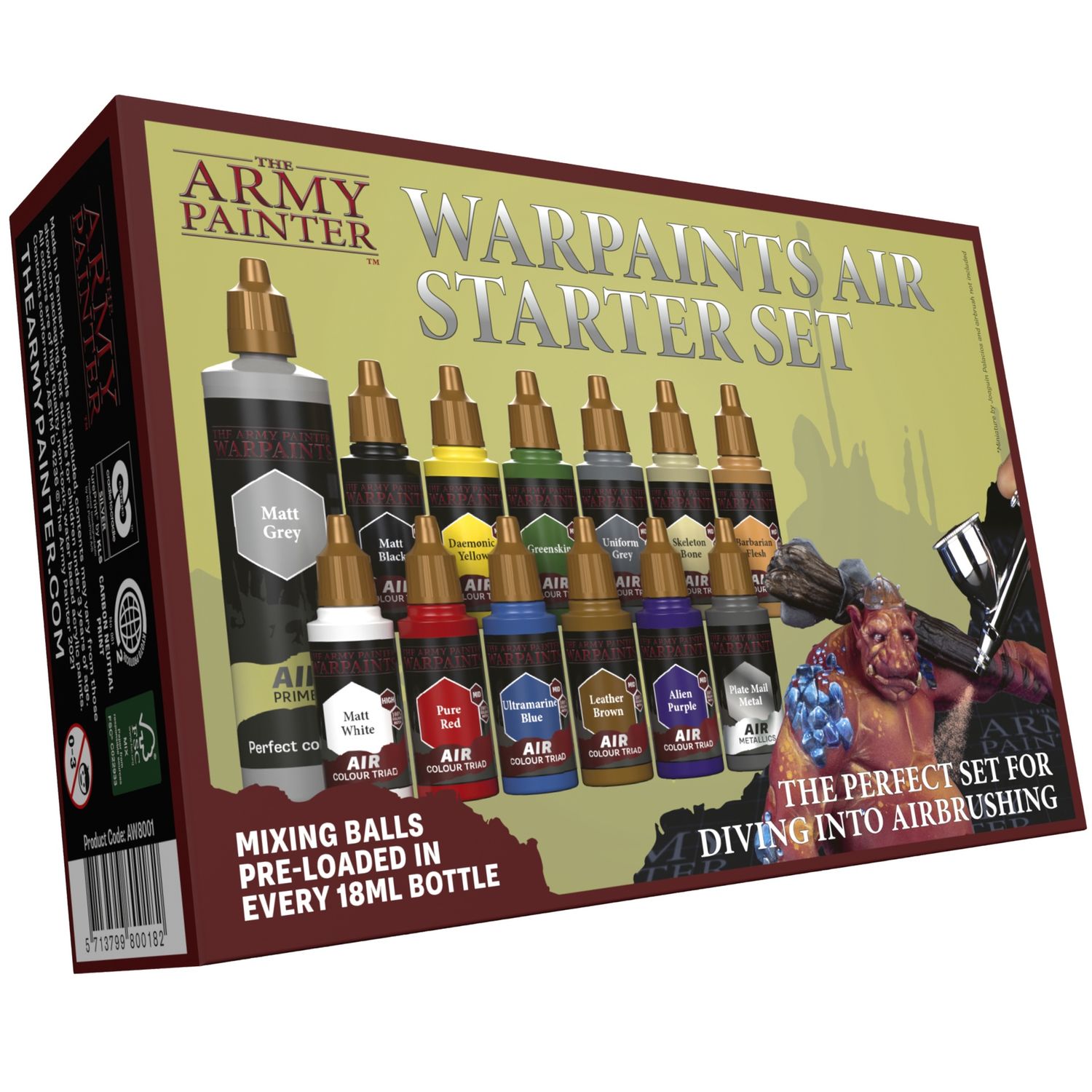 The Army Painter: Warpaints Air Starter Paint Set