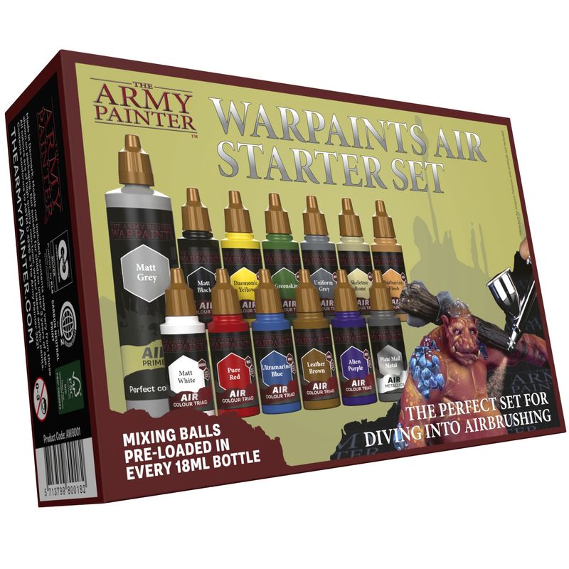 The Army Painter: Warpaints Air Starter Paint Set