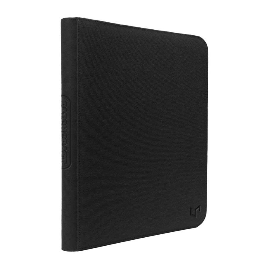 Ultra Pro Zippered PRO Binder 9-Pocket Patchcraft Black