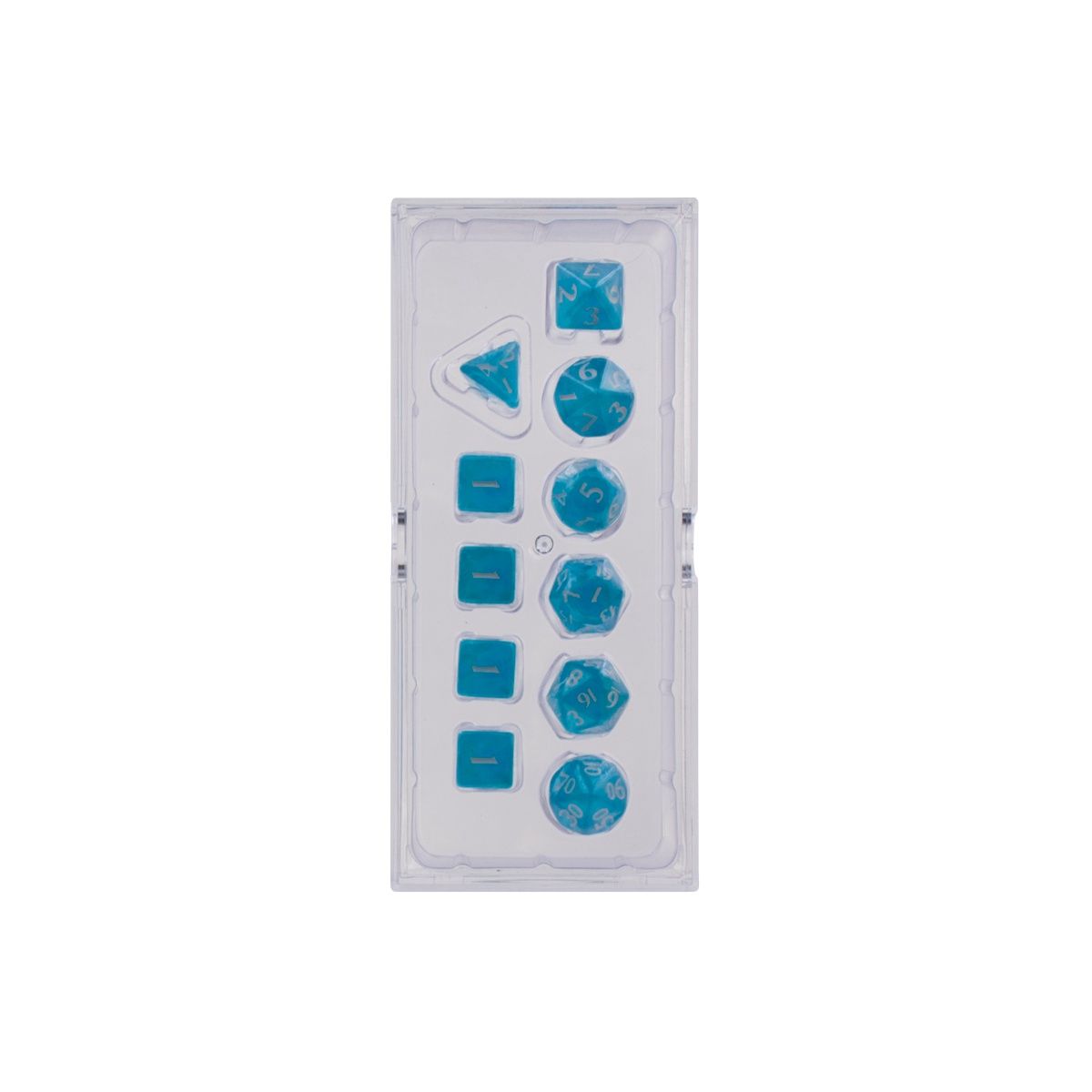 Ultra Pro: 11CT Eclipse - Sky Blue Polyhedral Dice Set