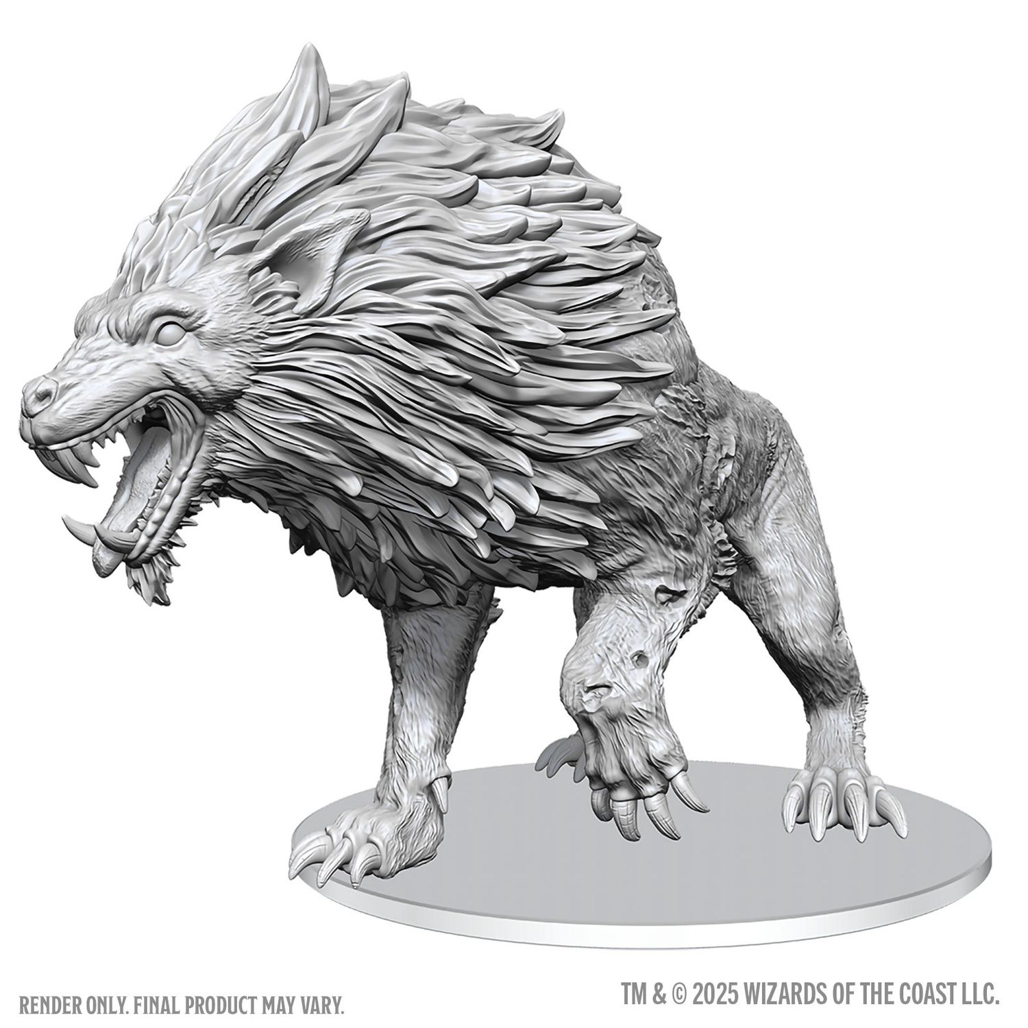 D&amp;D Nolzur's Marvelous Miniatures: Dire Worg